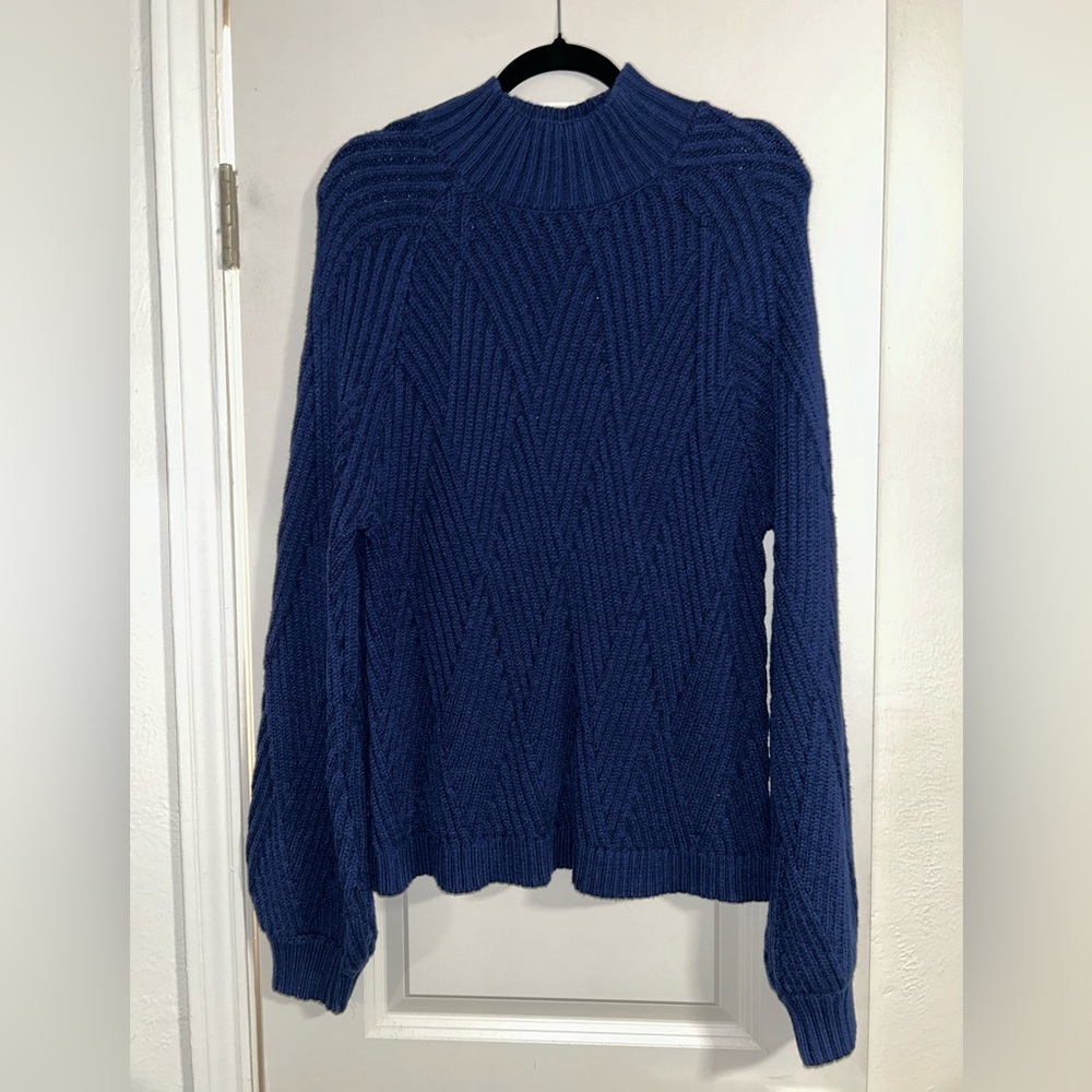 Blue Pink Lily Sweater